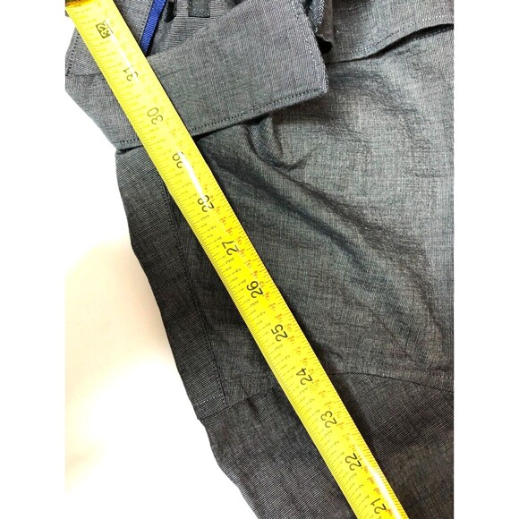 APT. 9 Men’s Slim Fit Long Sleeve Button Up Shirt Dark Gray Medium - Picture 9 of 9